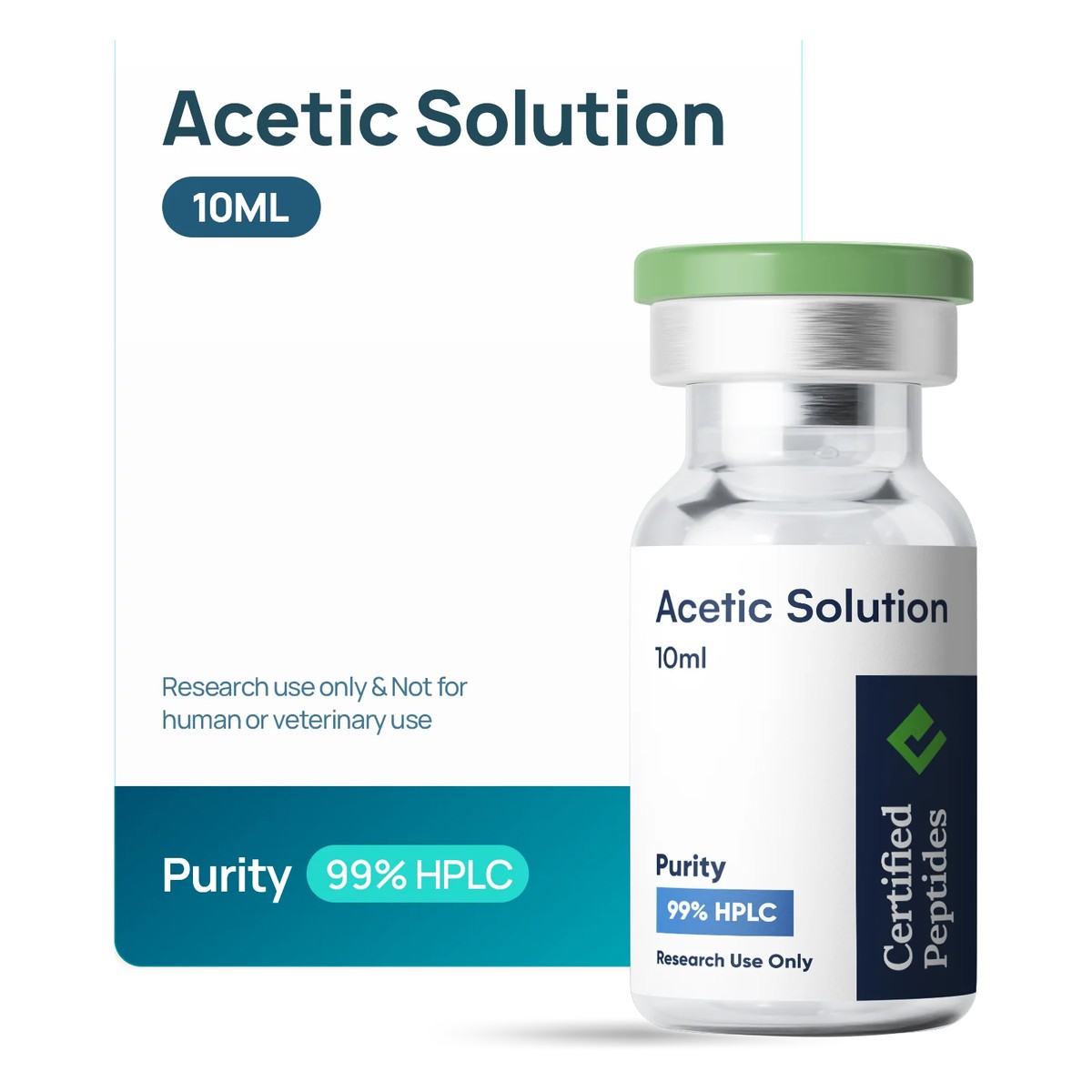 Acetic Acid Solution 0.6% 10mL sealed vial